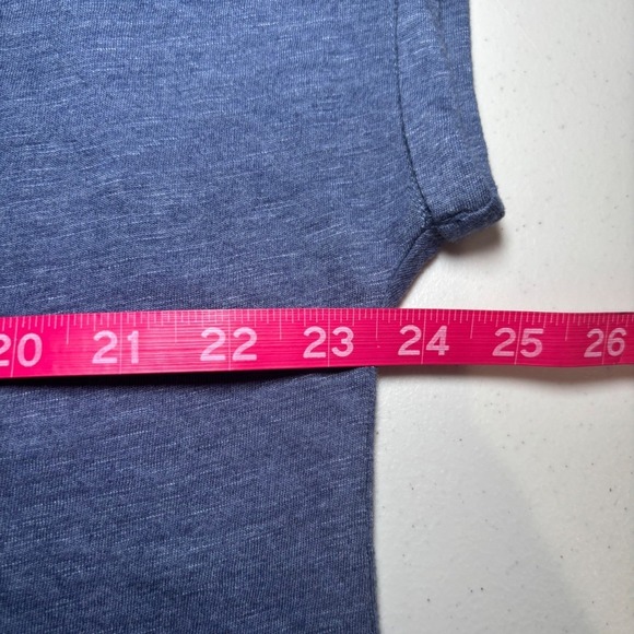 Chico's Blue Floral Embroidered Short Sleeve Notch Collar Top 1X‎ Plus - Picture 7 of 10